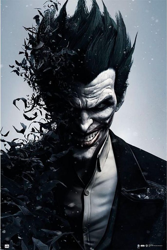 Poster dc comics batman: arkham origins joker