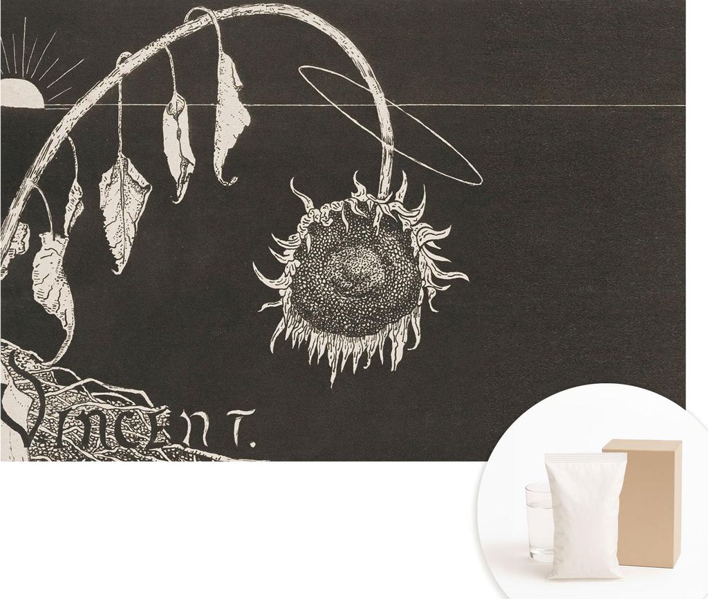 Fototapete - Wandbilder für Wohnzimmer - 104x70 cm - Dekorative Wandfolie - Modernes Design für Wanddekoration - Tapeten für Innenräume - Nosta...
