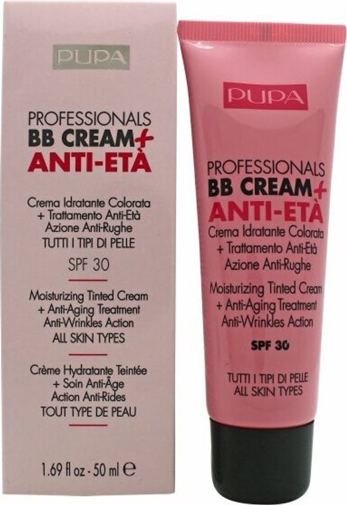 Pupa Pupa Professionals BB Cream + Anti-Aging SPF30 Productafbeelding 