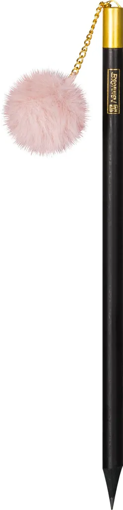 Crayon Graphite HB avec Pompon Bommel BRUNNEN pour dessin et notes - 3