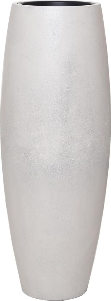 VIVANNO Bodenvase Fiberglas MAGNUM Rund, Kieselbeige Produktbild 