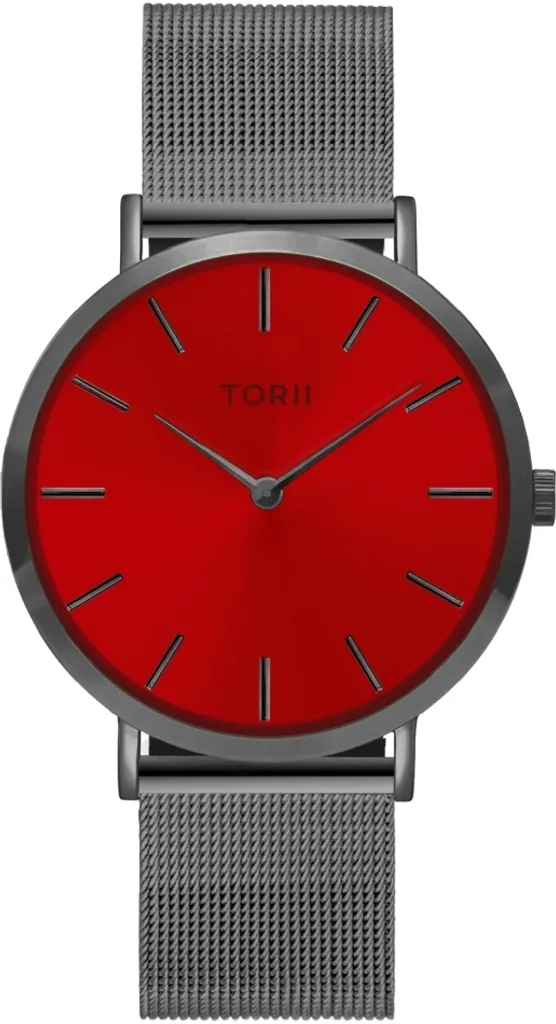 Montre Mixte Rouge TORII A38AS.TA Durable et Facile à Porter