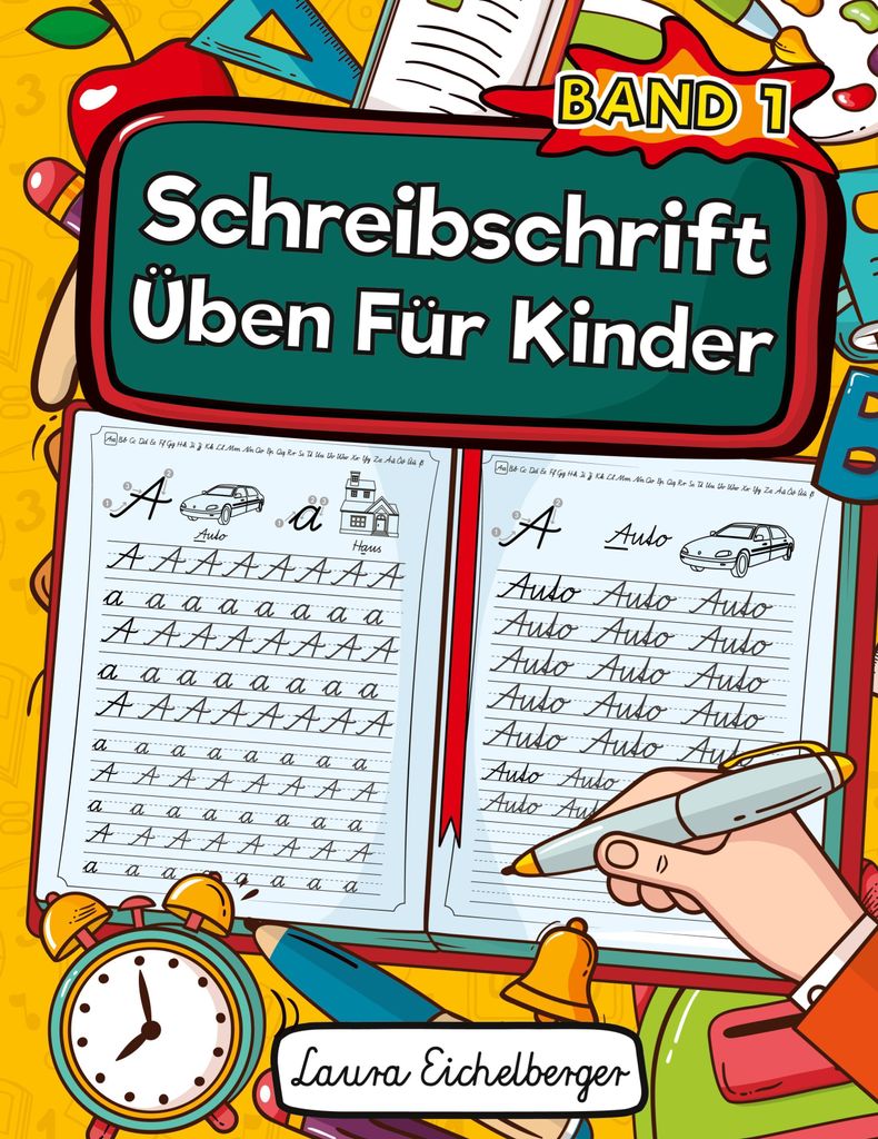 Schreibschrift Üben Für Kinder (SAS) Produktbild 