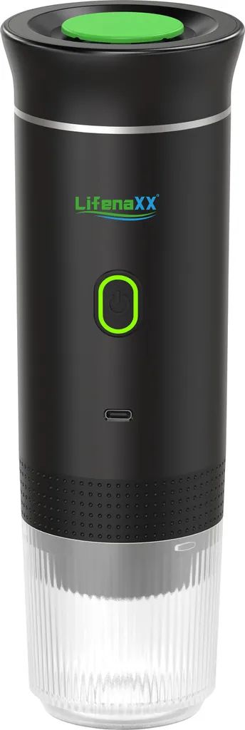 Lifenaxx LX-060 Macchina Caffè da Viaggio per Auto e Ufficio USB-C
