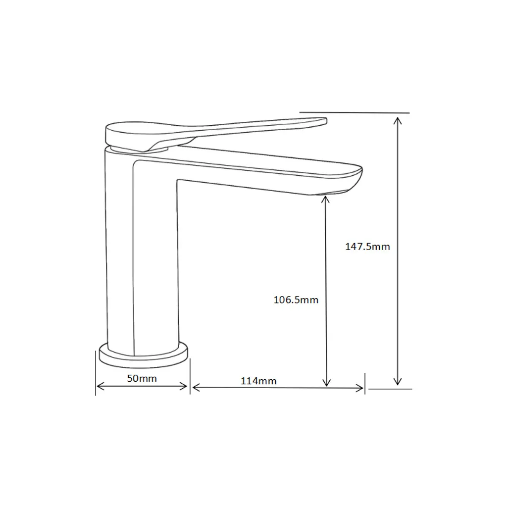 Robinet mélangeur lavabo chrome Largo - Design classique pour SDB - 2