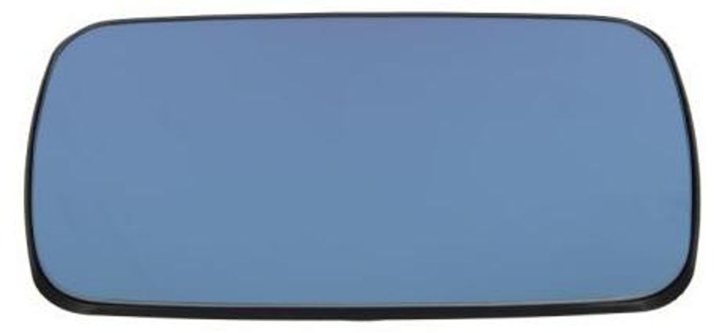 BLIC Spiegelglas Außenspiegel Links für BMW 3 Limousine (E46) Asphärisch Blau Getönt 6102-02-1291284P