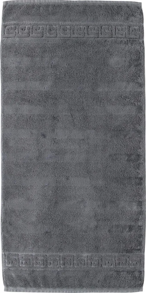 Cawö asciugamano Noblesse colore antracite dimensioni 50x100cm