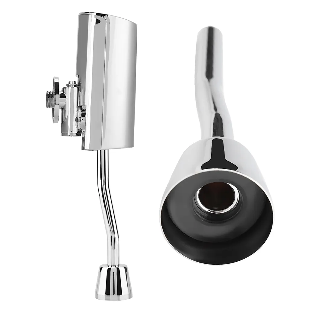 Vanne de rinçage automatique pour urinoir infrarouge mural Inox V2