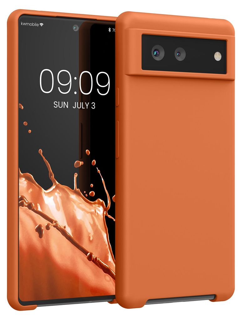Pouzdro na mobil kwmobile pro Google Pixel 6 – silikonové Obrázek produktu 