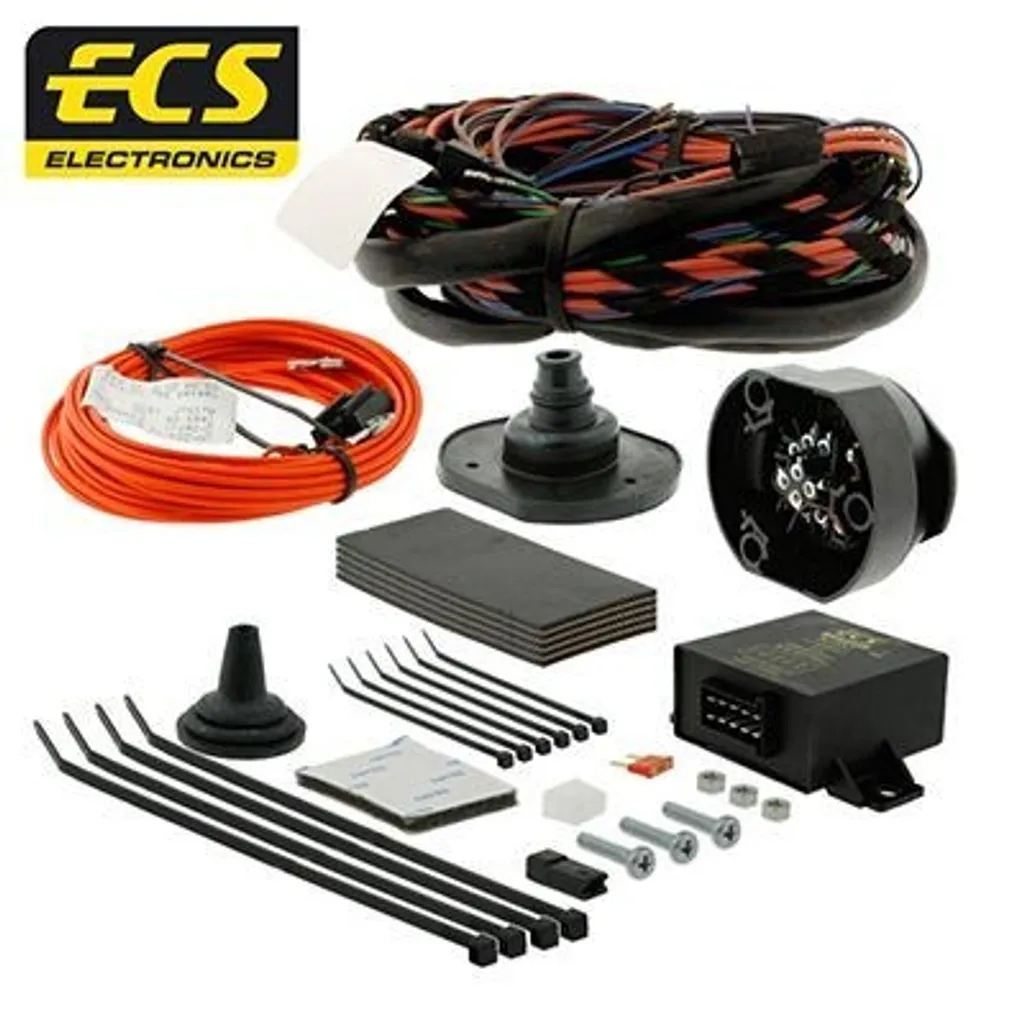 Set Elettrico ECS DA014DL Dacia Duster | Cablaggio 7 Poli Gancio Traino
