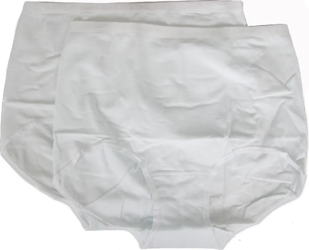 Lot de 2 Culottes Hautes en Coton pour Femme Ragno Fly Maxi Taille L
