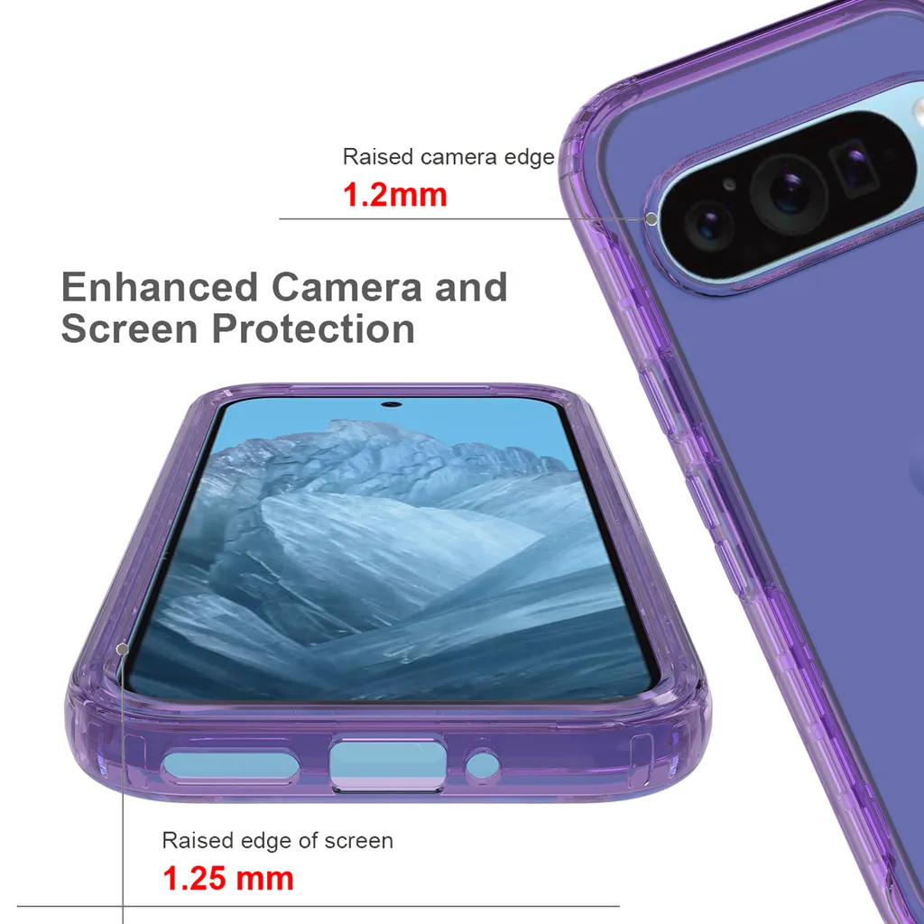 HAOYE Cover per Google Pixel 6a, Custodia in TPU a
