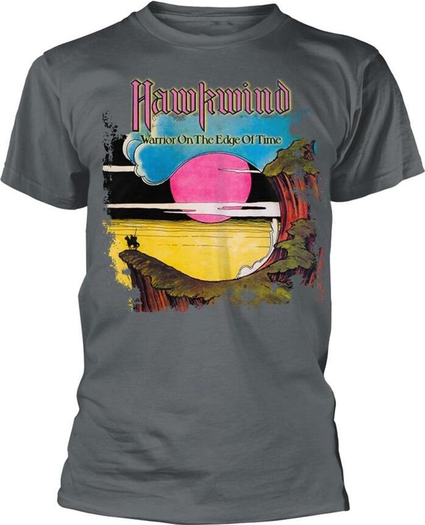 Hawkwind - "Warrior On The Edge Of Time" T-Shirt für Herren/Damen Uni PH4133 (S) (Anthrazit)