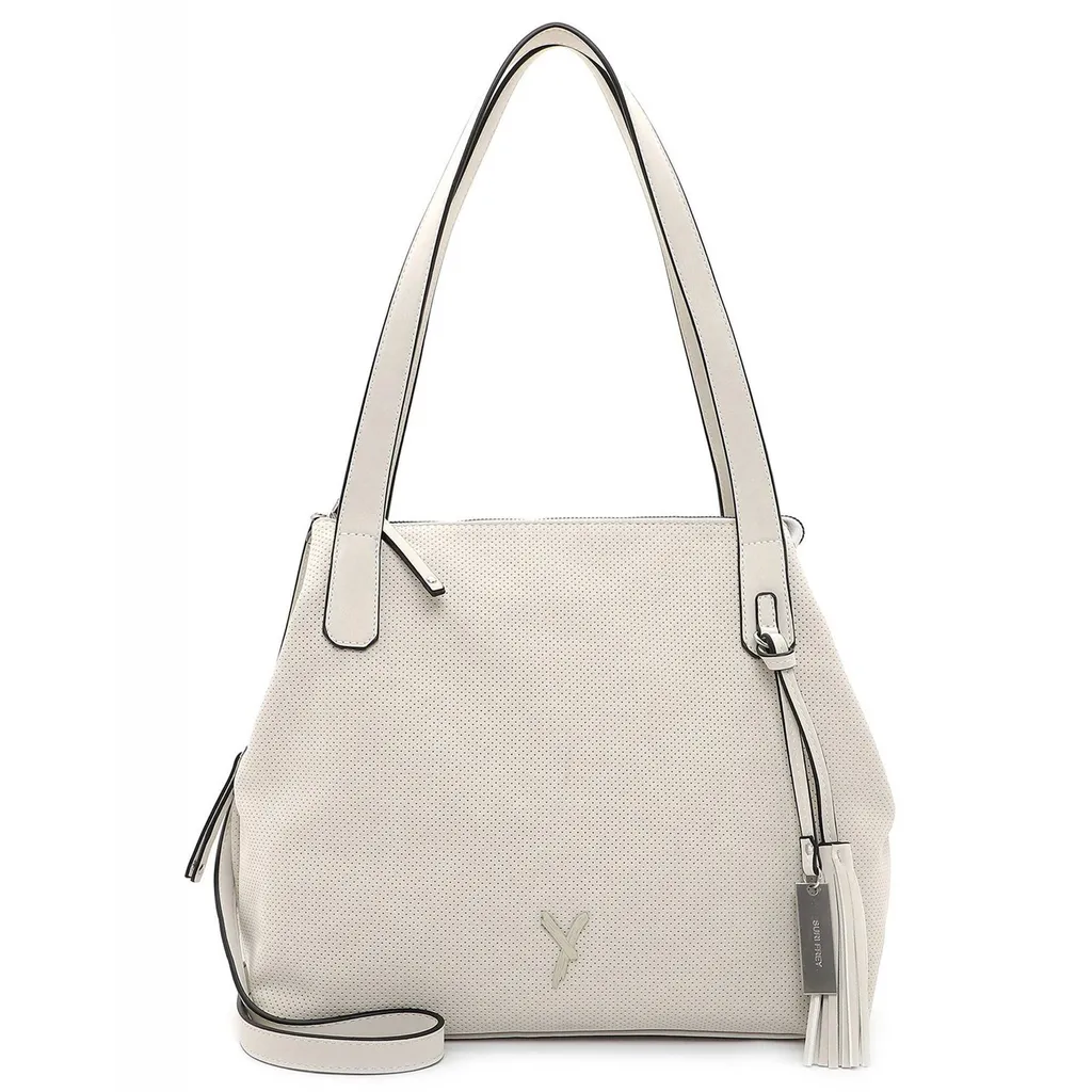 Idee Regalo Donna: Borsa SURI FREY Romy Shopper Ecru Avorio