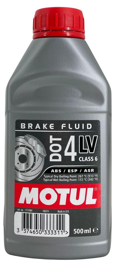 Motul DOT 4 LV Bremsflüssigkeit 500 ML (111484) Produktbild 