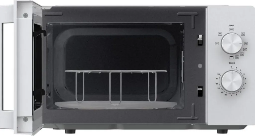 Micro-ondes combiné Hisense 20 L idéal pour grands plats et repas rapides - 10