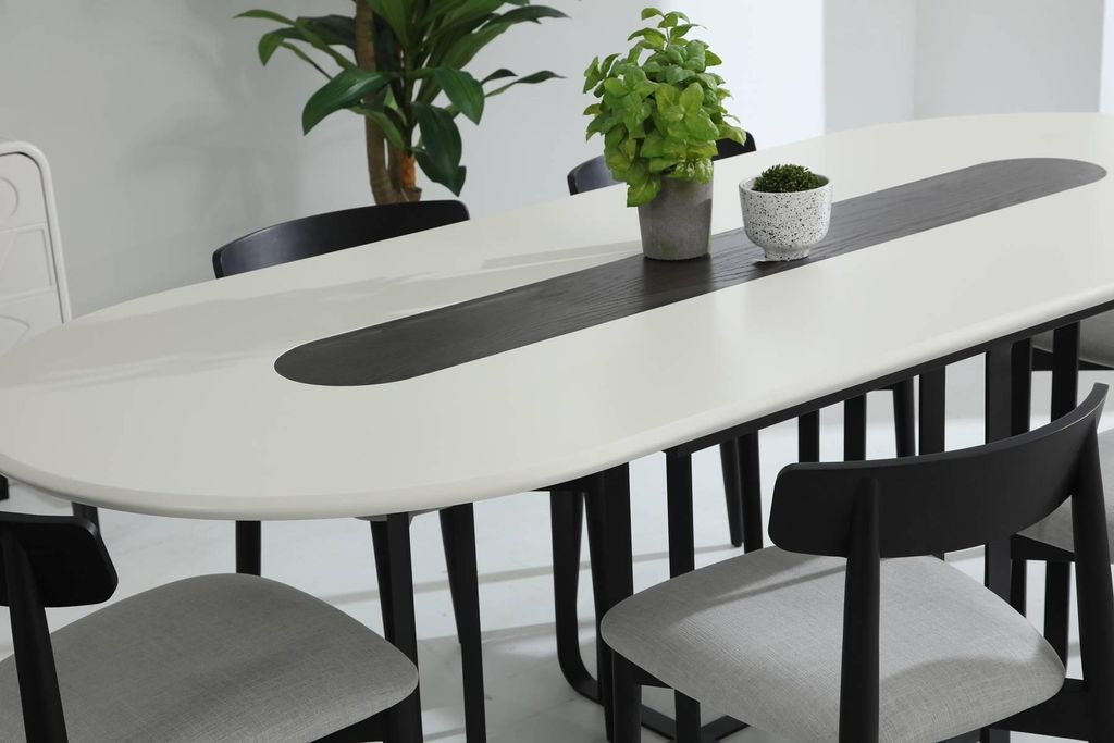 *Gruppe Esszimmer Esstisch Stühle Tisch Holz Set 5tlg Weiß Tische Neu