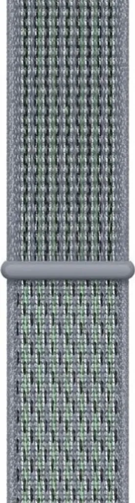Apple MGQL3ZM/A Smart Band Nylon Nero/Verde/Grigio - Originale