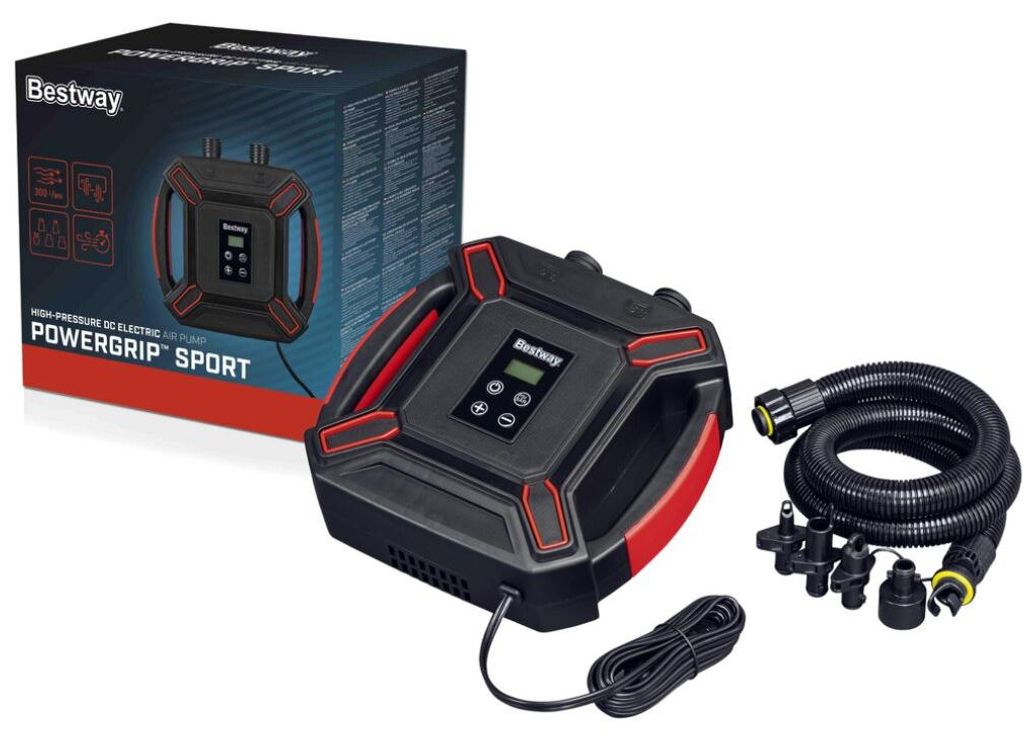 Bestway 62265, Nafukování, 300 l/min, Černá, Červená, ABS Obrázek produktu 