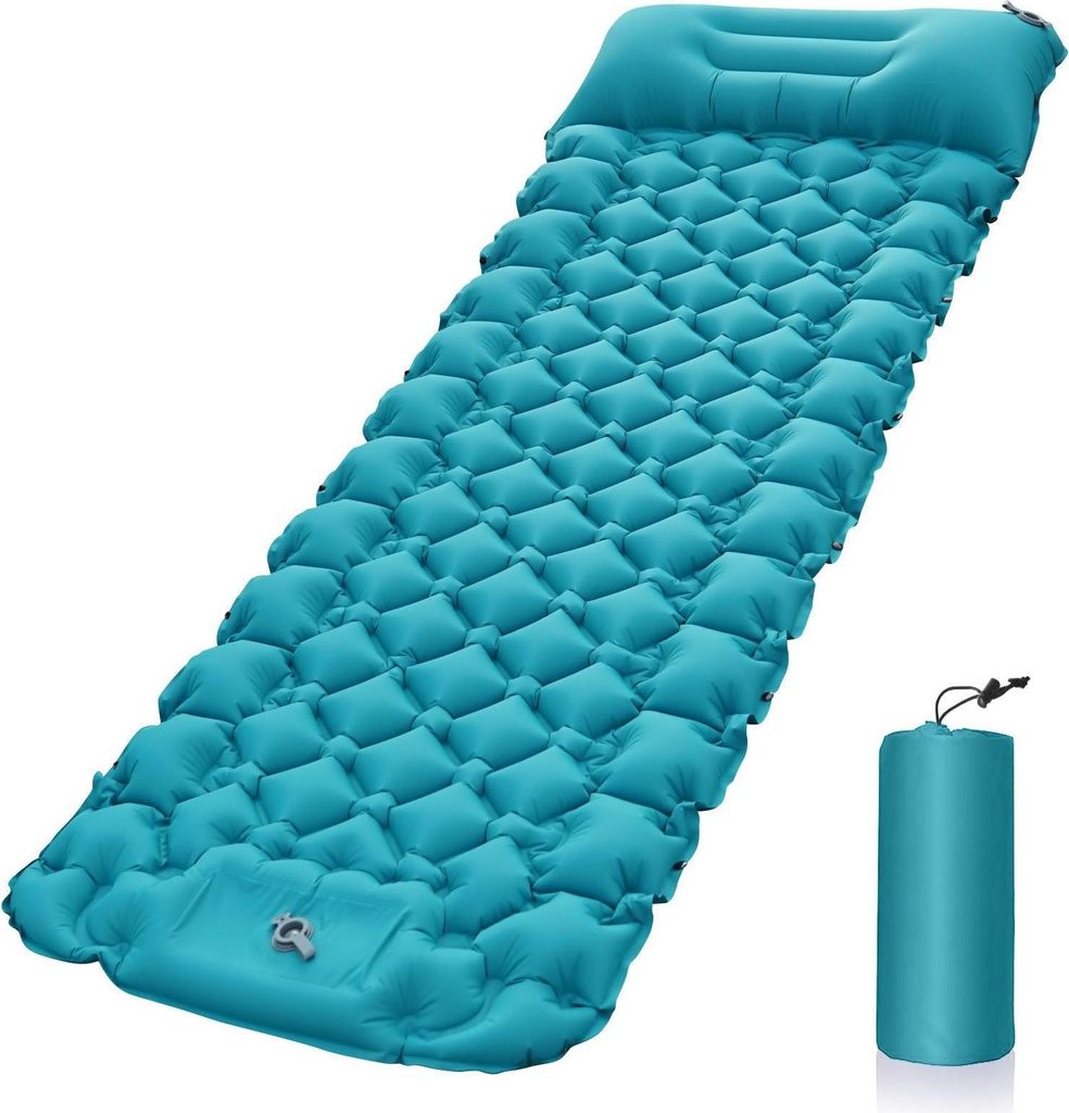 Isomatte Isomatte Camping Aufblasbar,9cm Dicke Luftmatratze,Isomatte Isomatte Camping Aufblasbar,9cm Dicke Luftmatratze, Pfauengrün