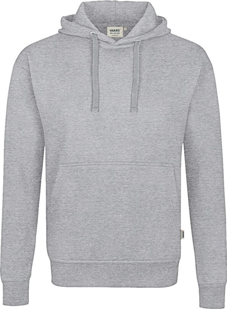 HAKRO Kapuzen-Sweatshirt Premium #601 Gr. 2XS ash meliert Produktbild 