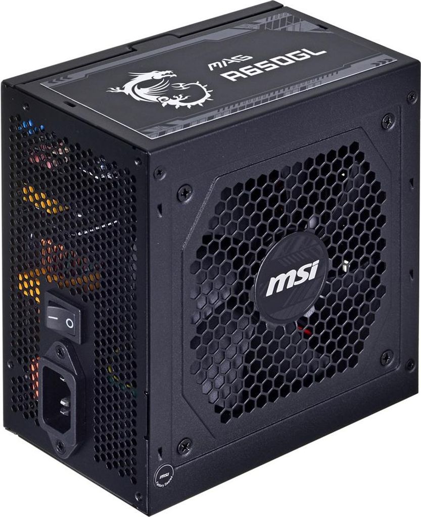 MSI MAG A650GL - Netzteil (intern) - ATX12V / EPS12V - 80 Produktbild 