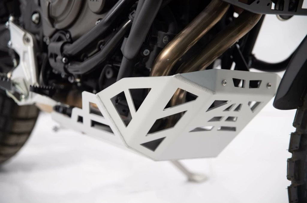 Isotta hellgraue anodisierte Schutzplatte für YAMAHA Tenere 700