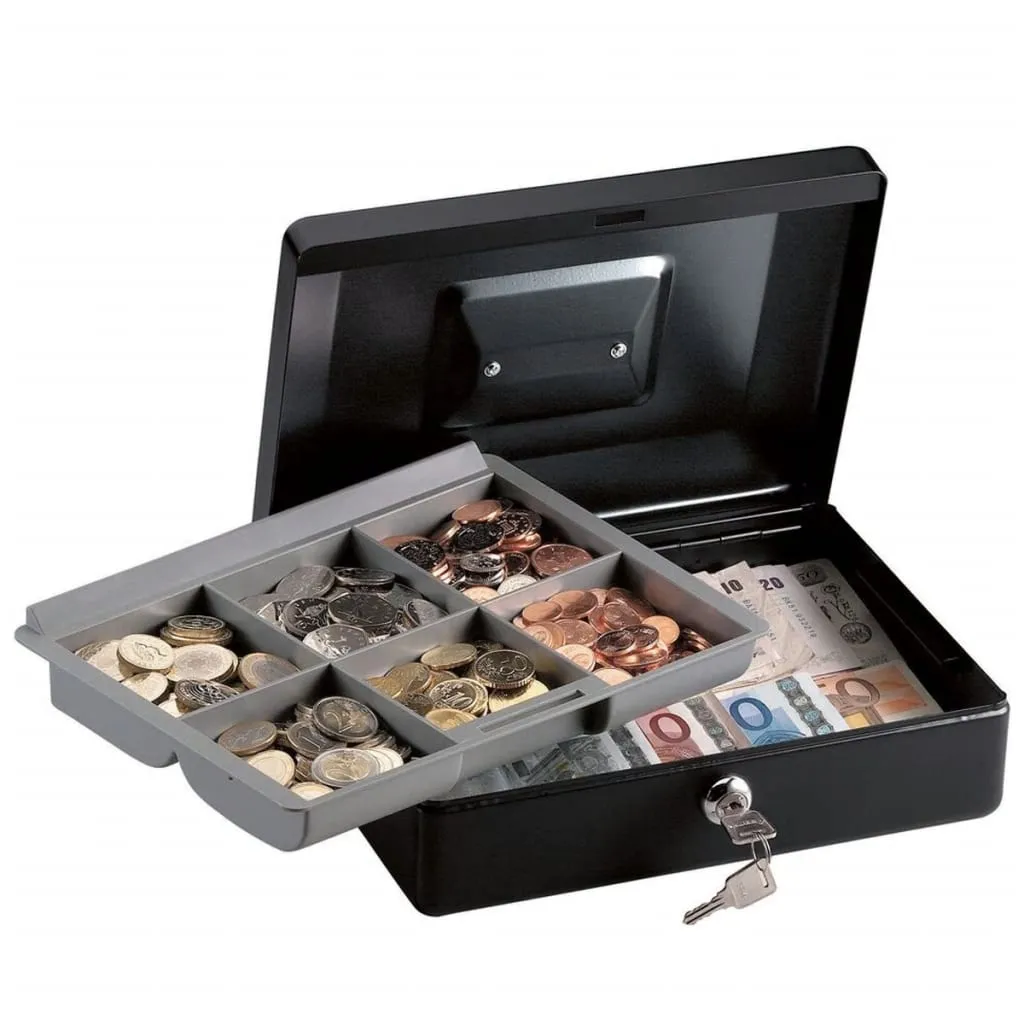 Master Lock CB-10ML Petite caissette à monnaie en acier avec 2 clés