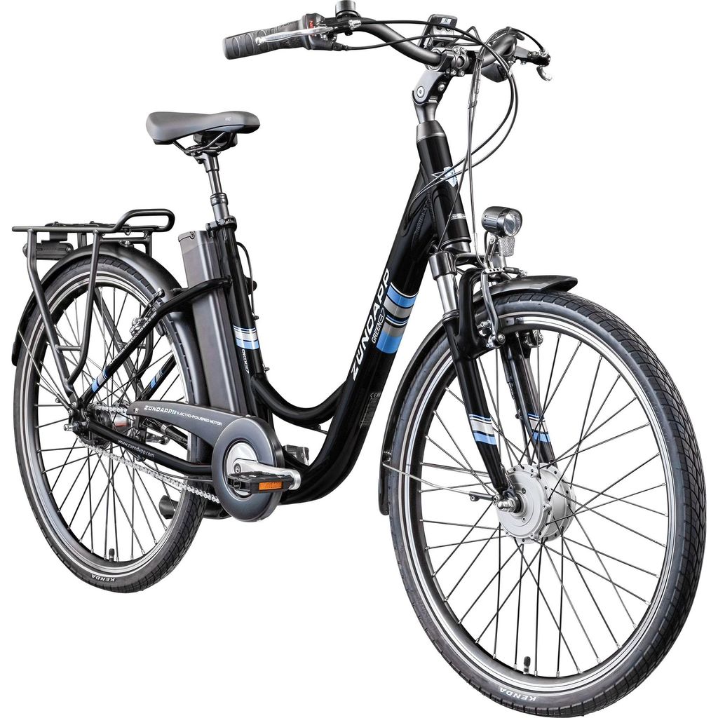 Zündapp Green 3.7 E Bike 26 Zoll schwarz/blau Produktbild 