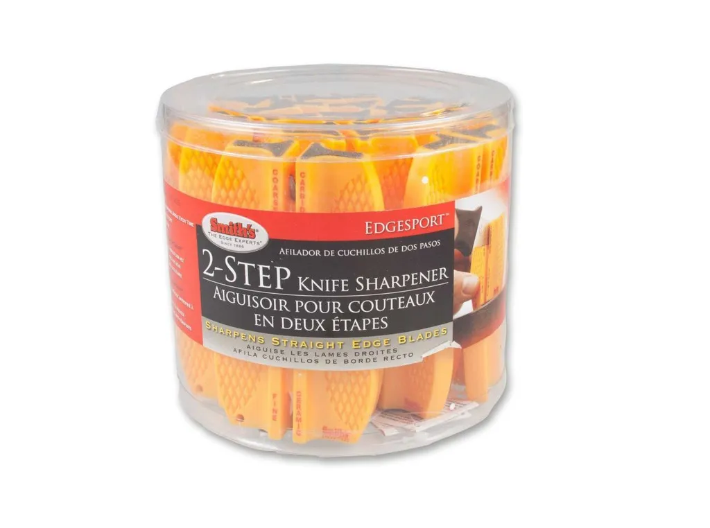 Aiguiseur de couteaux 2 étapes - Fini les lames émoussées - Lot de 24