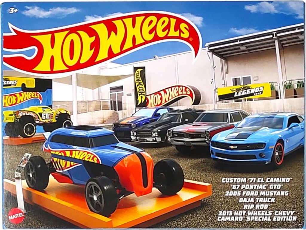 Hot Wheels 6 ks tématický angličák - Hot Wheels legendy Obrázek produktu 17