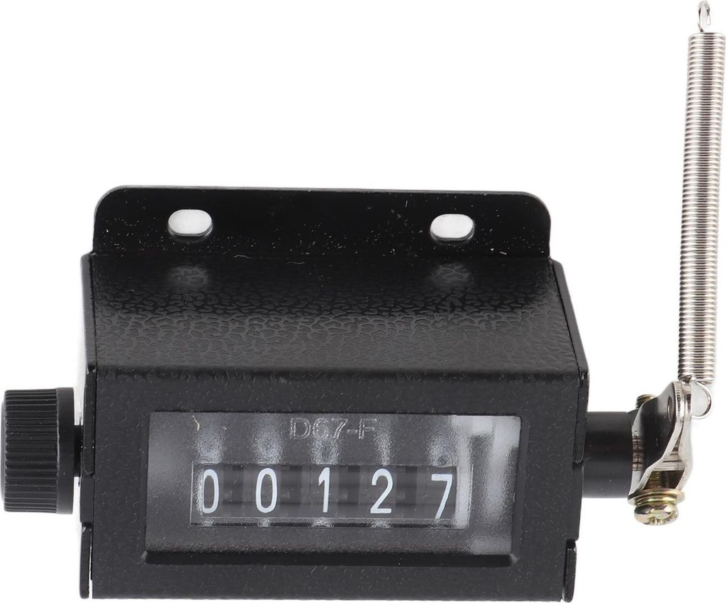 D67F 5-stelliger mechanischer, manuell rückstellbarer Handzug-Zähler