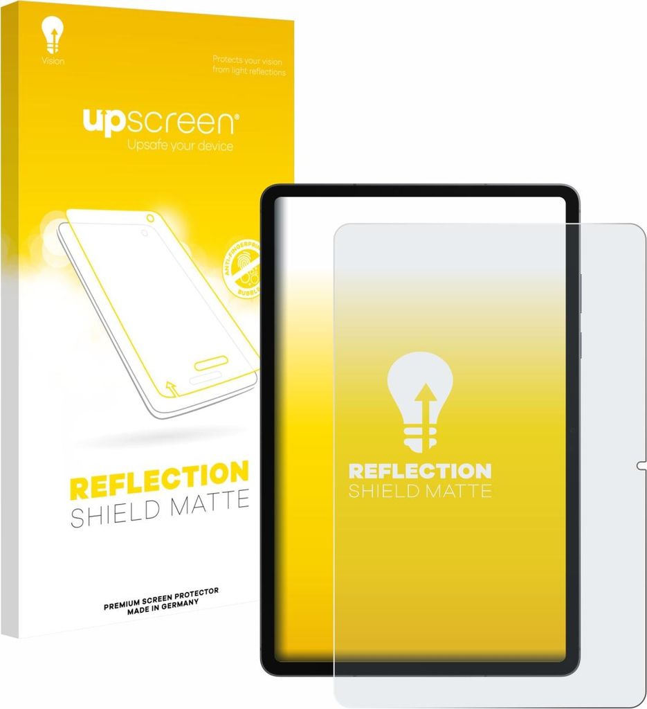 upscreen Schutzfolie für Samsung Galaxy Tab S11 (Hochformat) Displayschutz Displayschutzfolie Folie Matt Entspiegelungsfolie