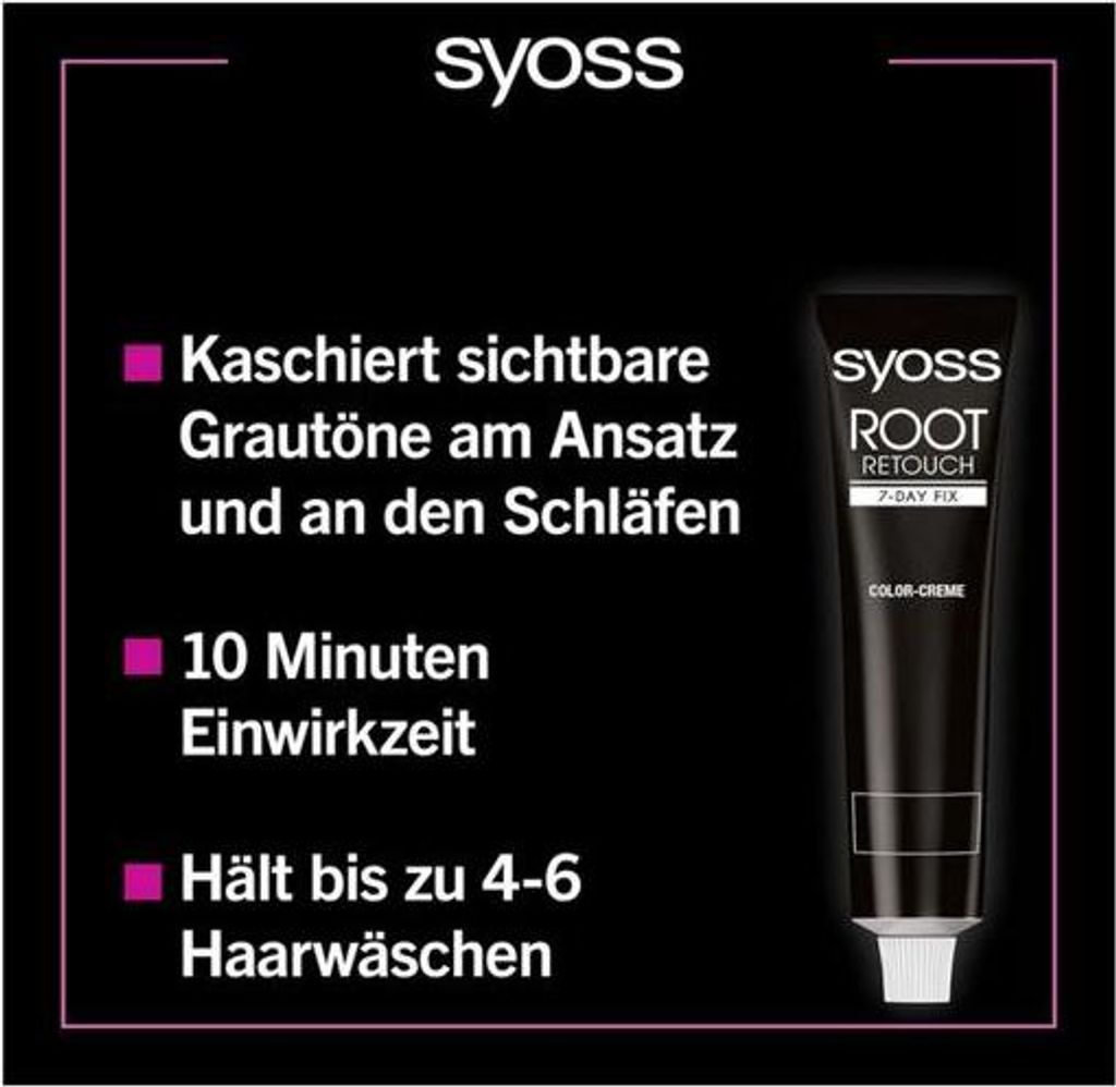 Schwarzkopf Ansatz Retoucher 60 ml, Haar Color:Mittelblond, Produktbild 