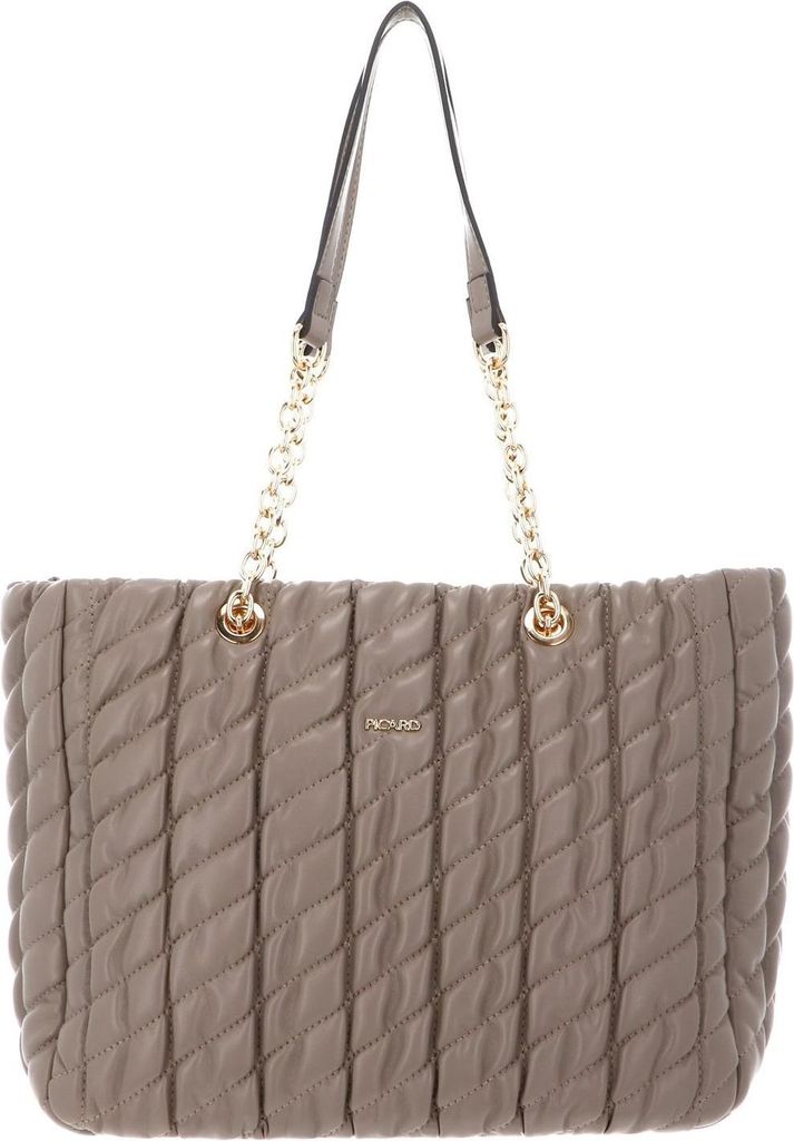 PICARD Schultertasche Finesse Shoulder Bag Gravel taupe