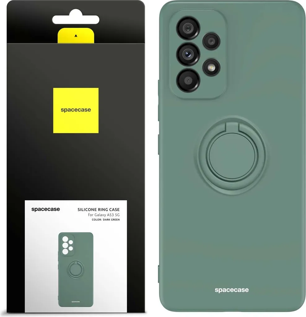 Custodia Galaxy A53 5G a Prova di Caduta SPACECASE Silicone Verde