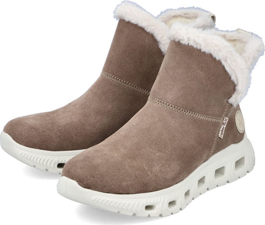 Rieker Damen Kurzstiefel braun, Damen:41 EU