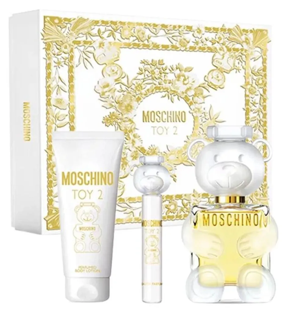 Parfum Moschino Toy 2 longue tenue pour femme coffret soin hydratant