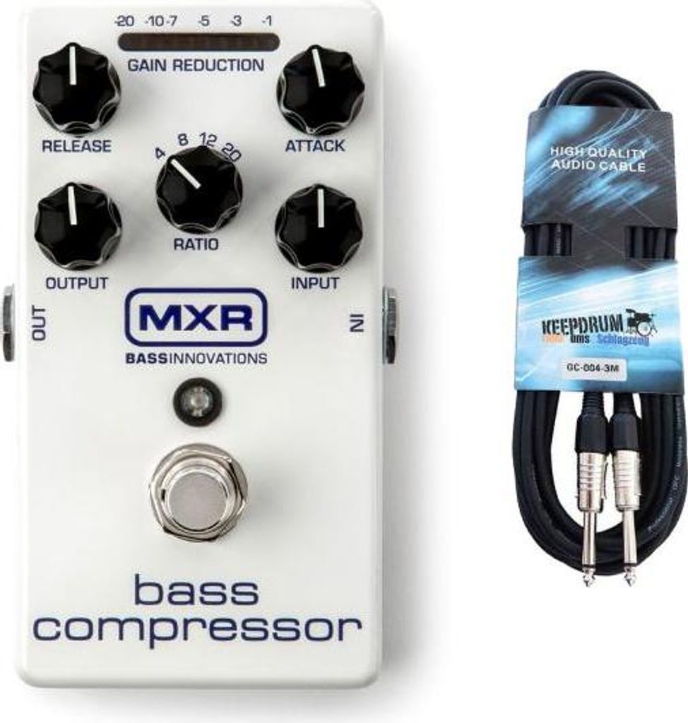 MXR Effektgerät M87 Bass Compressor mit Kabel