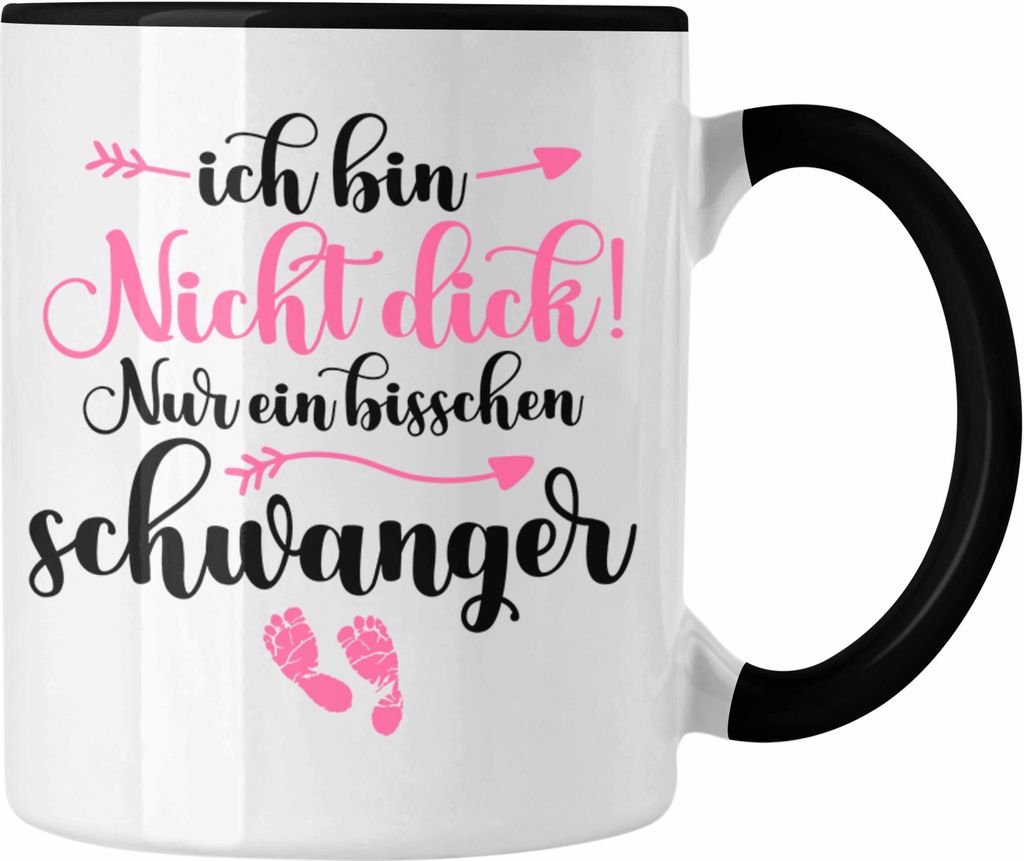 Trendation - Tasse Ich Bin Nicht Dick Ich Bin Schwanger Produktbild 