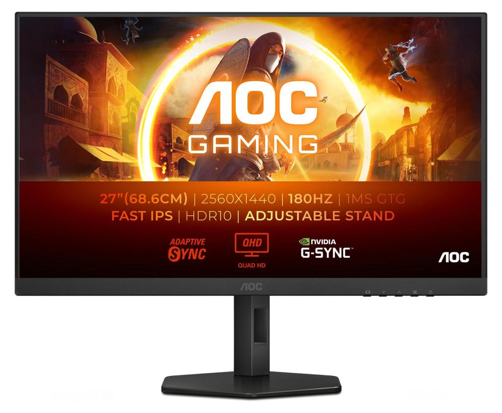 AOC G4 Q27G4XF, 68,6 cm (27"), 2560 x 1440 Pixel, Quad HD, Produktbild 