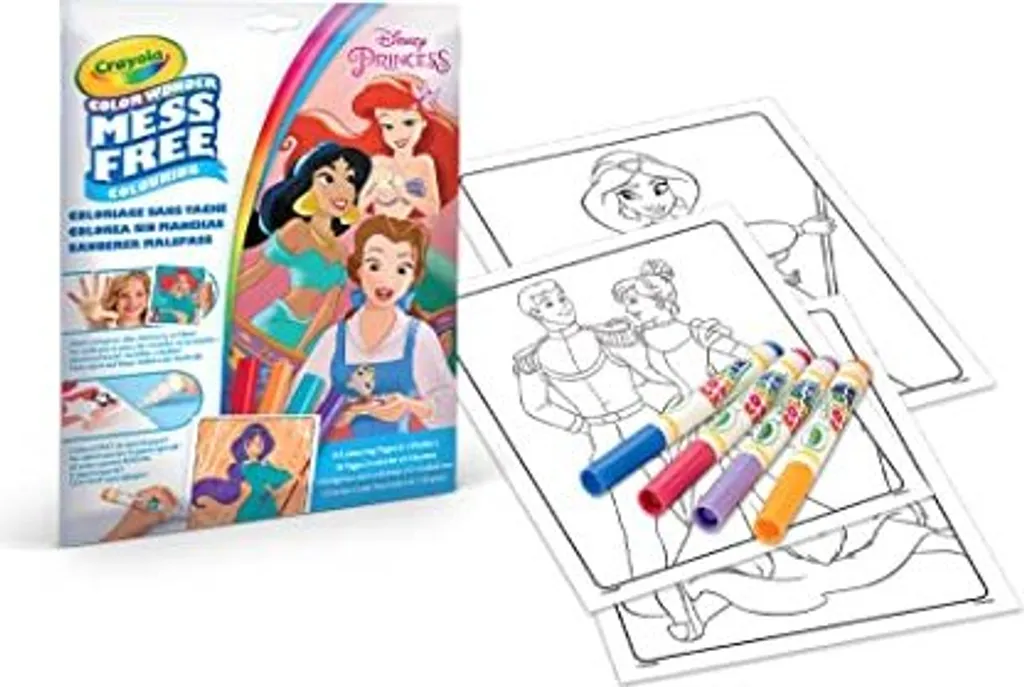 Crayola Color Wonder Disney Princesse : Coloriage Voyage sans Tache