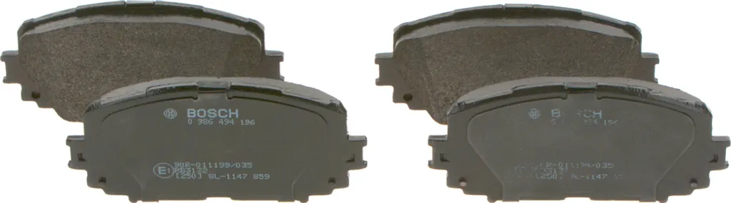 Plaquettes de Frein pour Toyota Yaris P13 P9 : Sécurité Bosch Route