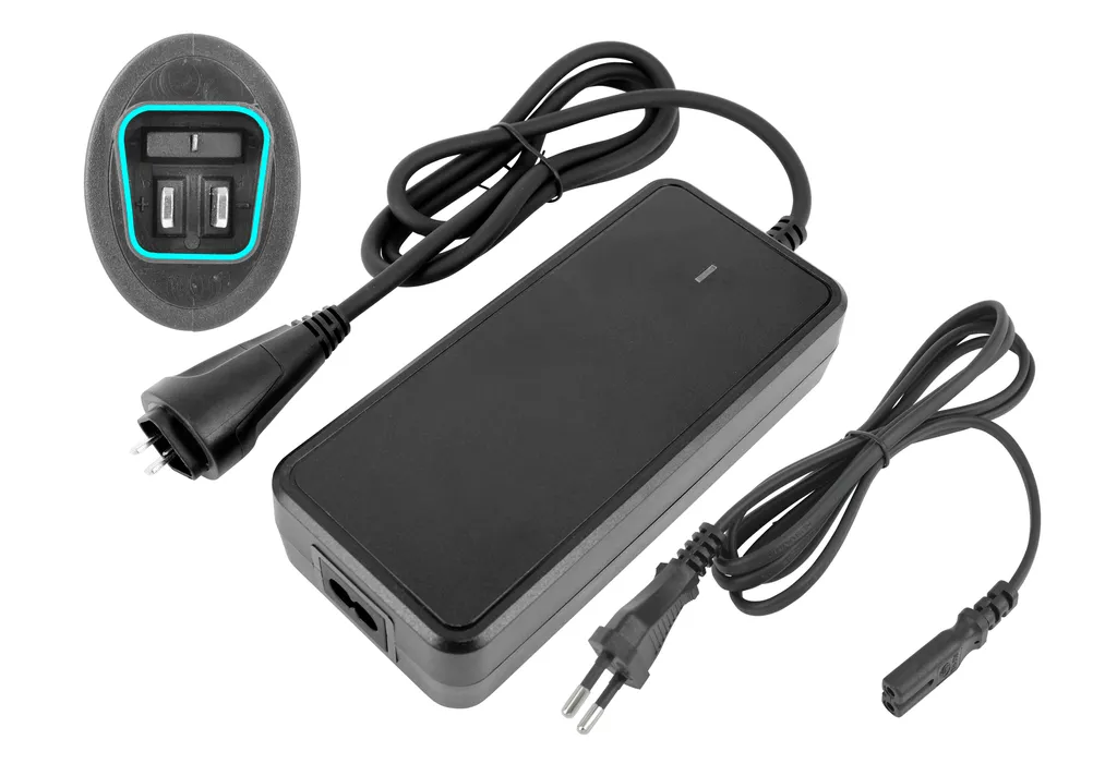 Chargeur Rapide 42V 2A avec Connecteur Ovale 3 Broches pour Phylion