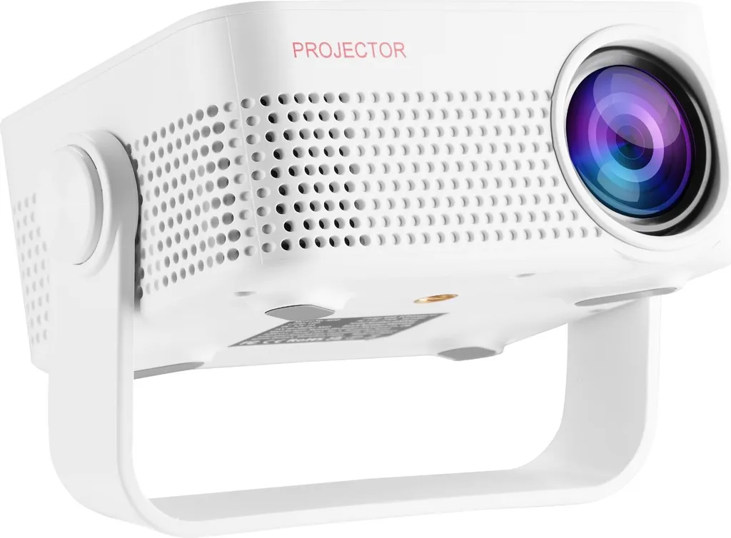 Projecteur 3D WiFi Haute Luminosité Support 1080P HDMI USB Blanc INF