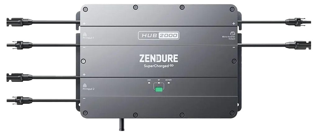 Zendure Wechselrichter SolarFlow Hub 2000 2 MPPT 1800W Produktbild 