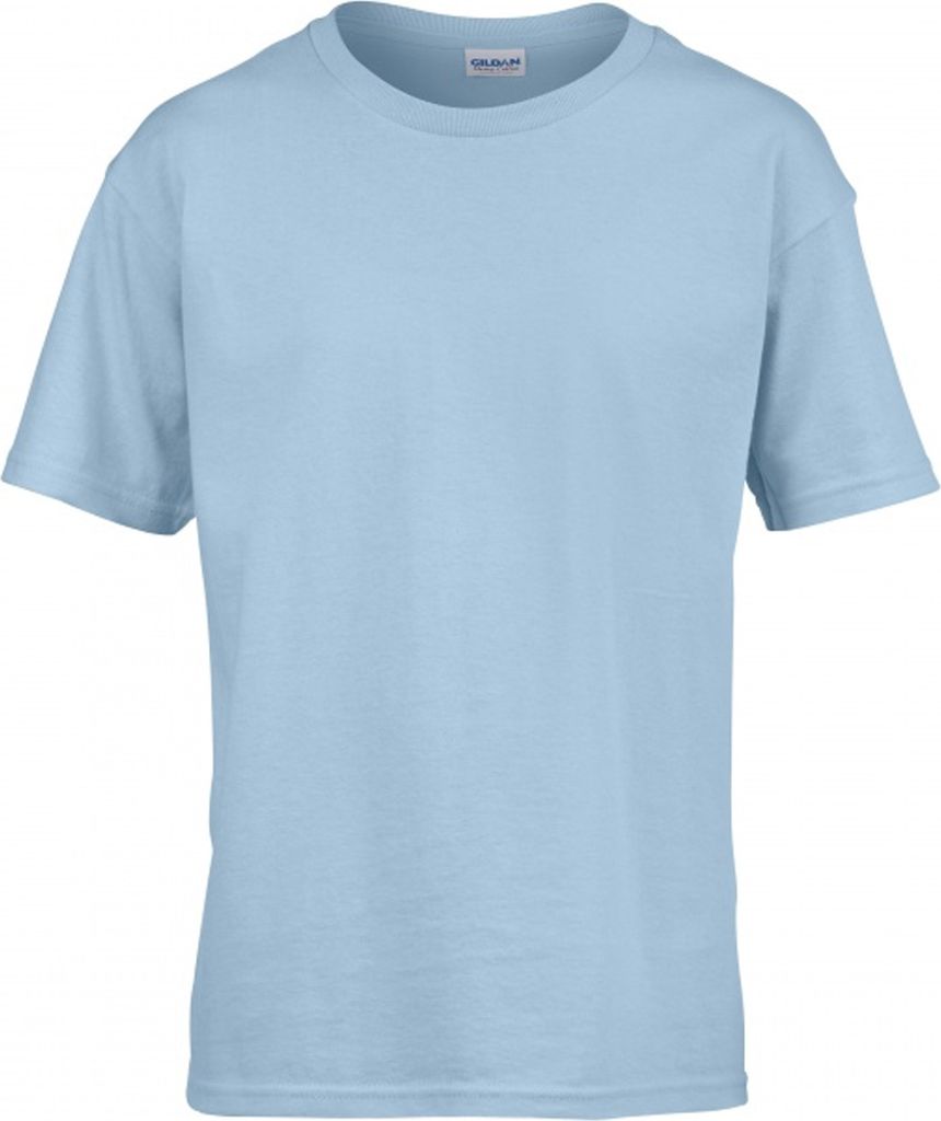 Gildan - "Softstyle" T-Shirt für Herren PC5101 (XXL) (Babyblau)