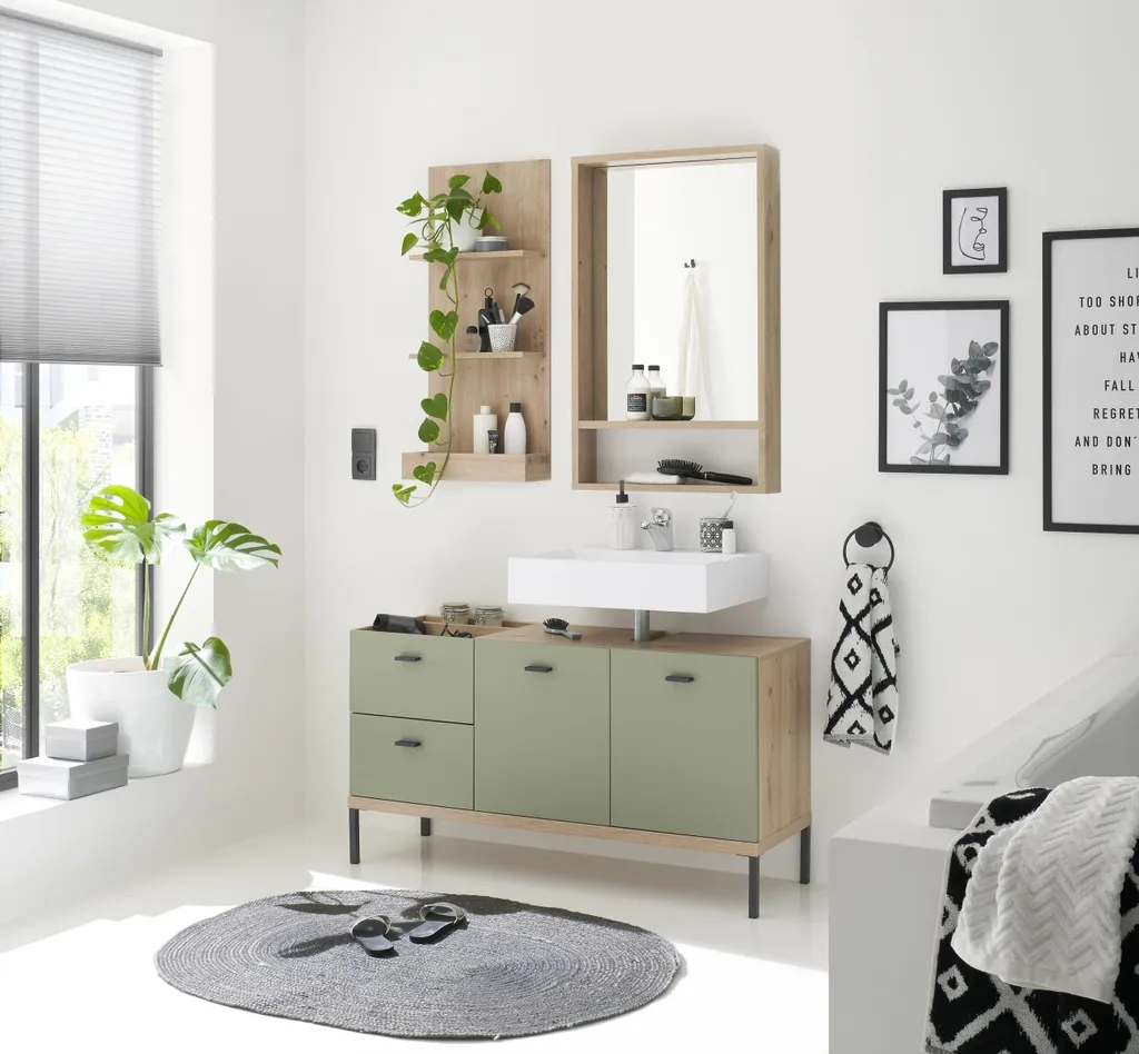 Miroir vertical de salle de bain Coco idéal pour petite vasque 52cm