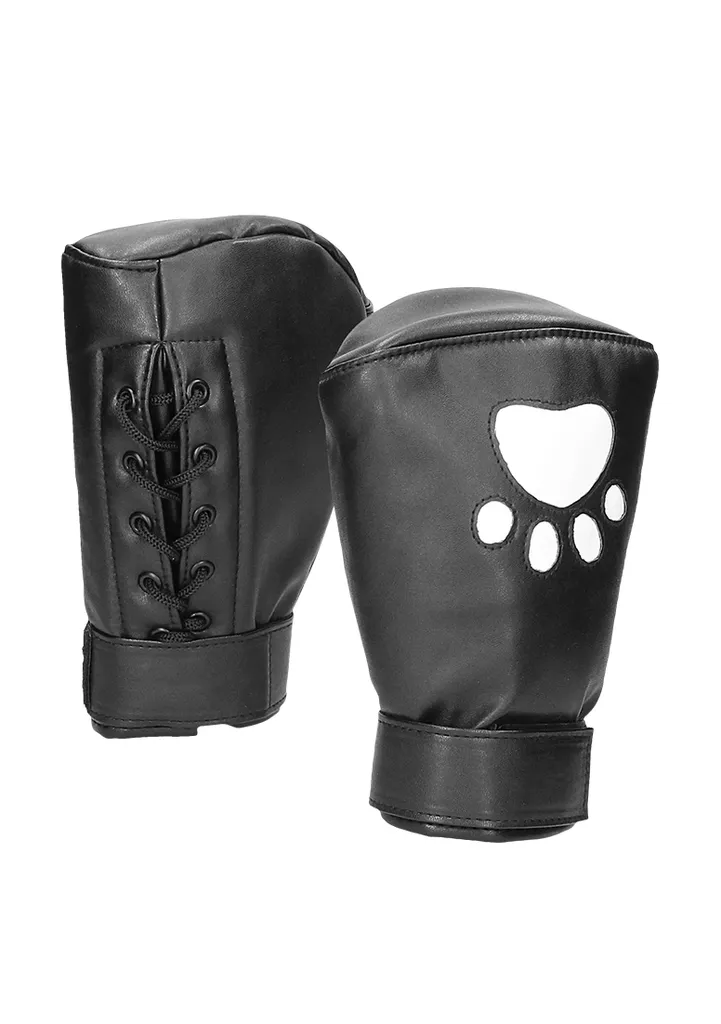 Gants de boxe néoprène moufles blanches pour entraînement Shots