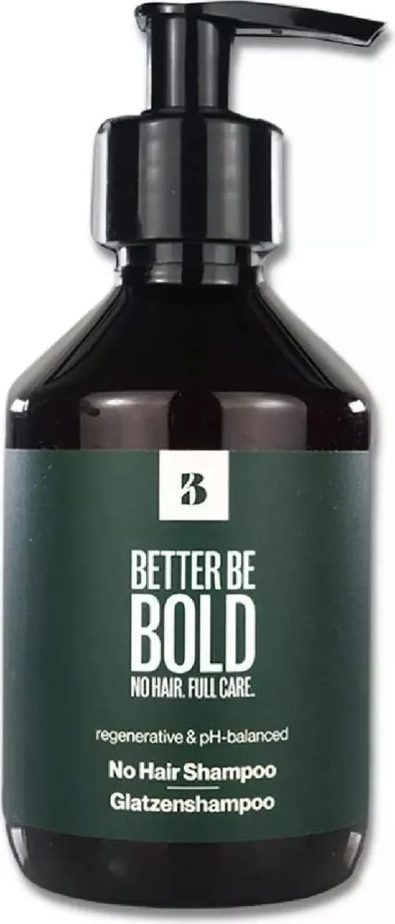 Better Be Bold Shampoo Glatza 200ml: Detergente Delicato per Testa Calva